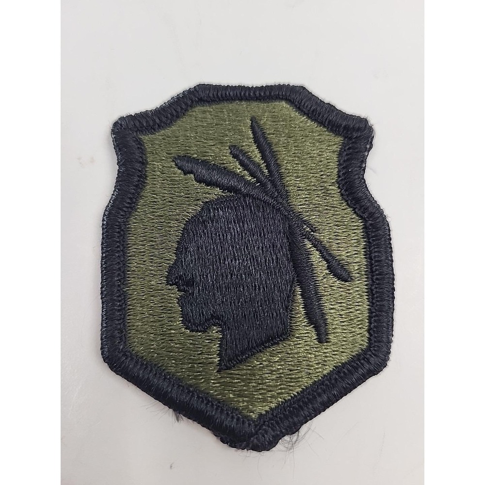 Vintage US Army Patch 98TH Infantry Division Subdued Embroidered Iron On